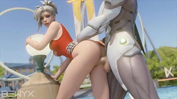 Redare Overwatch mercy 14 sfm și blender compilație porno hentai 3d