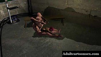 Play Blindfolded 3d toon redhead gets licked and fucked