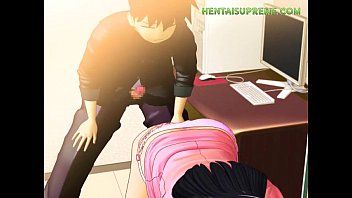 play Hentasupreme.com - Hentai-Mädchen kaum in der Lage, diesen Schwanz in die Muschi zu stecken