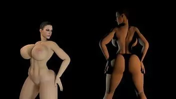 Jouer Excella, gros cul, gros seins italiens, le twerk pour les caméras backalleytoonz