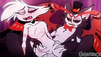 play Hazbin hotel gay angel dust x alastor x husk