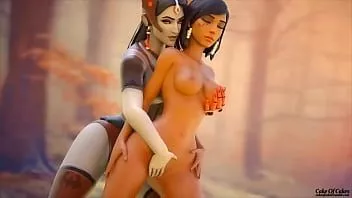Abspielen Overwatch pharah 5 sfm & blender 3d Hentai-Porno-Zusammenstellung