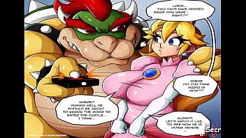 Abspielen Super Mario Prinzessin Pfirsich Pt. 1 - Die Prinzessin wird von Bowser in den Arsch gefickt, während Mario darum kämpft, an sie heranzukommen || Cartoon-Comic-Parodie-Porno xxx