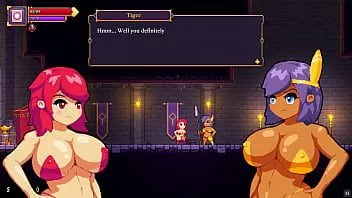 Odtwórz Scarlet Maiden [ hentai gra pornplay ] odc.1 starpon lesbijska zabawa z niegrzecznym goblinem