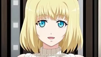 Play Busty hentai blonde fucks with her boyfriend