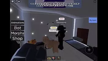 Putar Roblox barbie tercakup dalam air mani setelah twerking di seluruh ayam