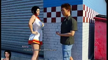 Jouer Anna excitante affection #6 - seins clignotants jeune homme - jeu 3D hentai