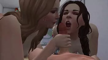 Oynat Iki sluts drenaj benim taşaklar derin içinde zonklama cumshot üçlü
