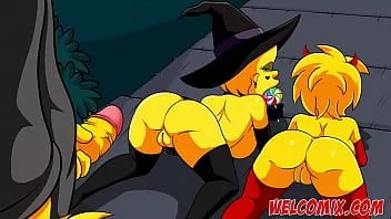 تشغيل ليلة الهالوين مع الجنس - simptoons