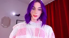 Play Slim Blonde Shemale Trap Gets Naughty with Huge Dick on Webcam