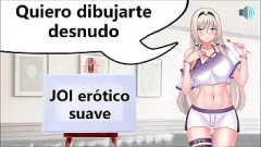 Play Your Best Friend Wants to Draw You Naked. Soft JOI Audio.