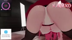 Redare 3d Anime School Girl Vtuber devine anal și se stropește în jocul porno BDSM