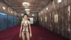 Afspelen Sexy 3D anime brunette verbijsters in Fallout 4 Fashion Showcase - Deel 1