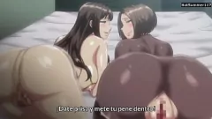 play 3 Flicks Hentai NTR Hentai NTR: Sexe, gros seins et action de triche!