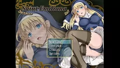 Play Saint Emiliana Hentai Game: Blonde's Sloppy Blowjob and Cumshot