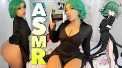 play Porno de anime intenso: tatsumaki cosplay laming y burla para hacerte correr