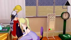 play Sarışın genç Edward Winry ile Full Metal Simyacı ile Fast Handjob