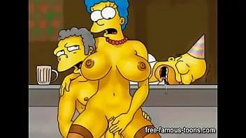 Abspielen Griffins und Simpsons betrügen Huren