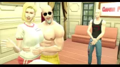 Odtwórz Dragon Ball Z: Trening seksualny Androide 18 z zboczonym mistrzem Roshi - Hardcore Hentai Anal Akcja