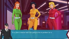 Abspielen Total Spion Hentai Orgie: Paprika, Mandy, Sam & Clovers XXX -Trainingseinheit