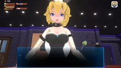 Odtwórz Bowsette Dominatrix zapewnia upokarzające i klapsy