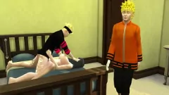 Abspielen Naruto fängt Hinata masturbieren und fickt ihren harten Anal - Anime -Porno