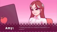 Reproduzir Lésbicas ruivas e morenas na sessão de aconselhamento sexy hentai