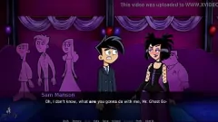 Reproduzir Paródia Hentai: Danny Phantom - noite do baile com a líder de torcida loira Sam
