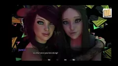 Putar 3D College Party: Dick yang hilang dalam gameplay hentai dengan Shauna dan pantat besarnya