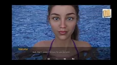 播放 3D 熟女 Rachael 露骨的泳装游戏