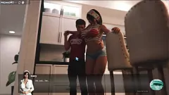 再生 3D 変態継母が暴露: シークレット リローデッド ゲームプレイ #2 で巨乳、アナルプレイ、家族の秘密が明らかに