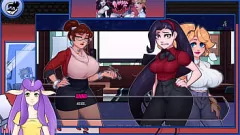 Odtwórz Zmysłowe lesbijskie wampiry w gorącej grze porno Hentai: duże piersi, mięśnie i potwory